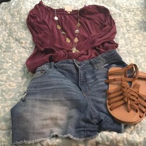 Knox Rose top with detail